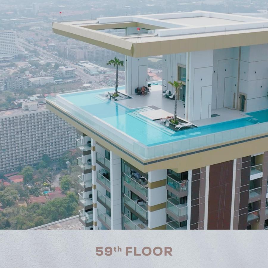 Apartmán The Astra Sky River Jomtien pláž Exteriér fotografie