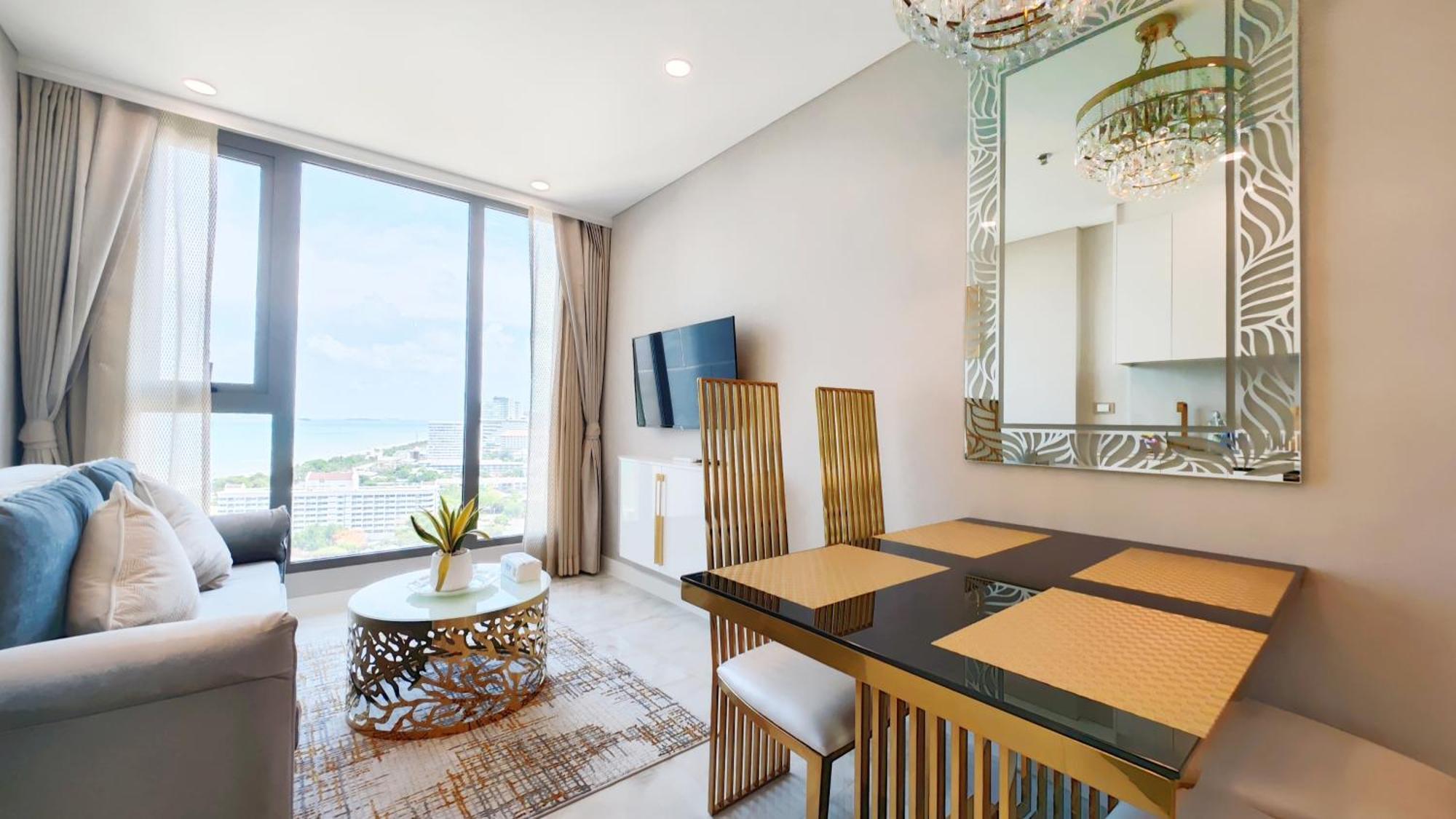 Apartmán The Astra Sky River Jomtien pláž Exteriér fotografie